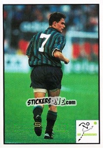 Sticker Marc Overmars - Voetbal 1993-1994 - Panini