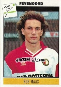 Sticker Rob Maas - Voetbal 1993-1994 - Panini