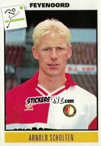 Sticker Arnold Scholten - Voetbal 1993-1994 n. 12 - Panini