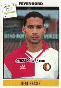 Sticker Henk Fräser - Voetbal 1993-1994 - Panini