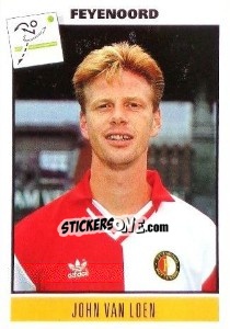 Sticker John van Loen - Voetbal 1993-1994 n. 17 - Panini