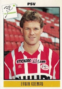 Sticker Erwin Koeman - Voetbal 1993-1994 - Panini