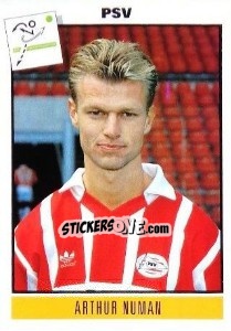 Sticker Arthur Numan - Voetbal 1993-1994 - Panini