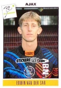 Sticker Edwin van der Sar - Voetbal 1993-1994 n. 35 - Panini