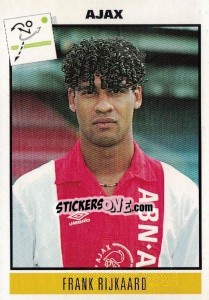 Sticker Frank Rijkaard - Voetbal 1993-1994 n. 37 - Panini
