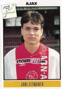 Sticker Jari Litmanen - Voetbal 1993-1994 - Panini