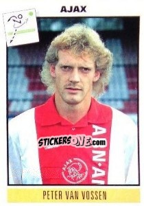 Sticker Peter van Vossen - Voetbal 1993-1994 - Panini