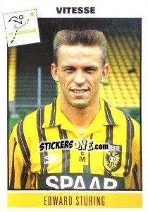Sticker Edward Sturing - Voetbal 1993-1994 - Panini