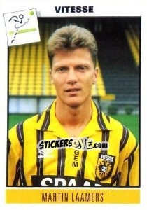 Sticker Martin Laamers - Voetbal 1993-1994 - Panini