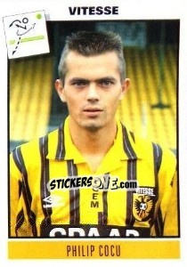 Sticker Phillip Cocu - Voetbal 1993-1994 n. 57 - Panini