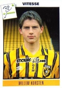 Figurina Willem Korsten - Voetbal 1993-1994 - Panini