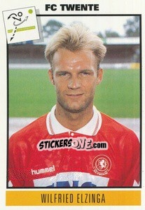 Sticker Wilfried Elzinga - Voetbal 1993-1994 - Panini