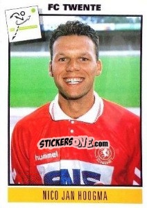 Cromo Nico Jan Hoogma - Voetbal 1993-1994 - Panini