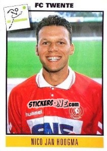 Sticker Nico Jan Hoogma - Voetbal 1993-1994 n. 69 - Panini