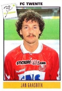 Sticker Jan Gaasbeek - Voetbal 1993-1994 n. 71 - Panini