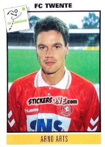 Sticker Arno Arts - Voetbal 1993-1994 - Panini