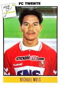 Sticker Michael Mols - Voetbal 1993-1994 - Panini