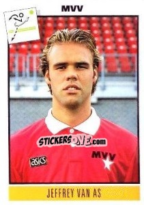 Sticker Jeffrey van As - Voetbal 1993-1994 n. 96 - Panini