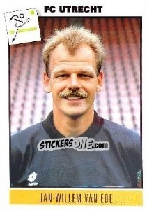 Sticker Jan-Willem van Ede - Voetbal 1993-1994 - Panini