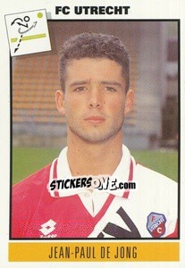 Sticker Jean-Paul de Jong - Voetbal 1993-1994 - Panini