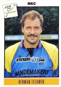 Figurina Herman Teeuwen - Voetbal 1993-1994 - Panini