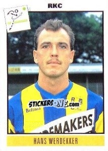 Figurina Hans Werdekker - Voetbal 1993-1994 - Panini