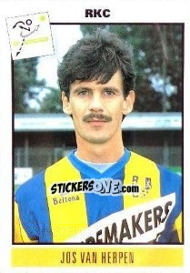 Sticker Jos van Herpen - Voetbal 1993-1994 - Panini
