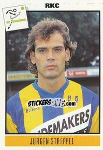 Sticker Jurgen Streppel - Voetbal 1993-1994 - Panini