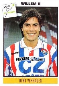 Sticker Bert Verhagen - Voetbal 1993-1994 - Panini