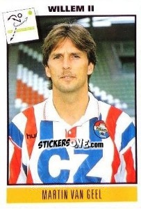 Sticker Martin van Geel - Voetbal 1993-1994 - Panini