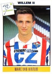 Sticker Mark van Hintum - Voetbal 1993-1994 - Panini