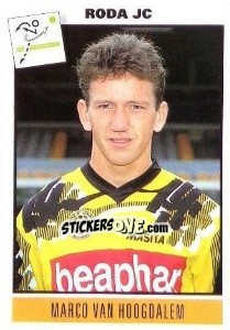 Sticker Marco van Hoogdalem - Voetbal 1993-1994 - Panini