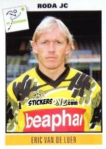 Sticker Eric van de Luer - Voetbal 1993-1994 - Panini