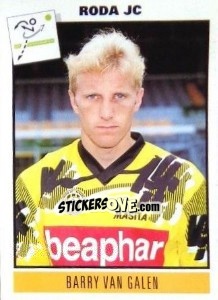 Sticker Barry van Galen - Voetbal 1993-1994 - Panini