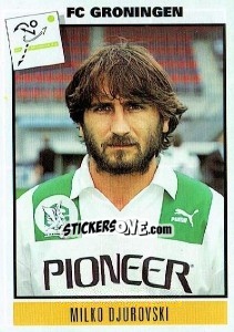 Sticker Milko Djurovski - Voetbal 1993-1994 n. 162 - Panini