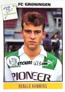 Sticker Ronald Hamming - Voetbal 1993-1994 n. 163 - Panini