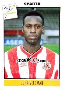 Sticker John Veldman - Voetbal 1993-1994 n. 165 - Panini