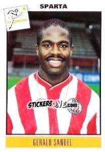Sticker Gerald Sandel - Voetbal 1993-1994 n. 170 - Panini