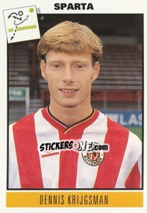 Sticker Dennis Krijgsman - Voetbal 1993-1994 n. 174 - Panini