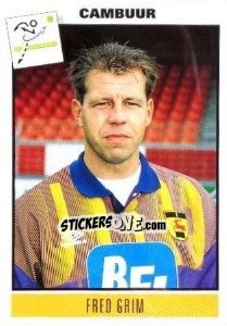 Sticker Fred Grim - Voetbal 1993-1994 - Panini