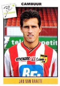 Sticker Jan van Raalte - Voetbal 1993-1994 n. 185 - Panini
