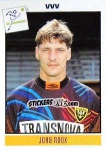Sticker John Roox - Voetbal 1993-1994 - Panini