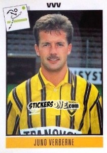 Sticker Juno Verberne - Voetbal 1993-1994 n. 204 - Panini