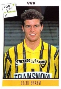 Sticker Geert Braem - Voetbal 1993-1994 - Panini