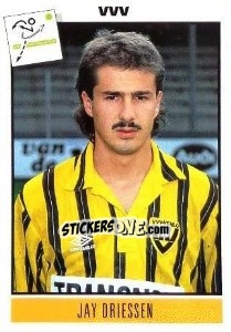 Sticker Jay Driessen - Voetbal 1993-1994 - Panini