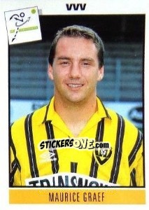 Sticker Maurice Graff - Voetbal 1993-1994 - Panini