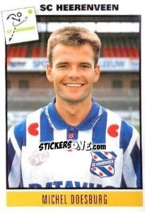 Sticker Michel Doesburg - Voetbal 1993-1994 - Panini