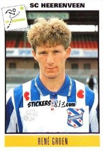 Sticker René Groen - Voetbal 1993-1994 - Panini