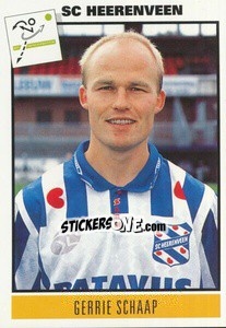 Sticker Gerrie Schaap - Voetbal 1993-1994 - Panini