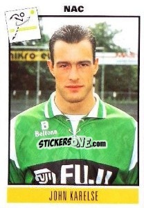 Sticker John Karelse - Voetbal 1993-1994 - Panini